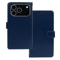 IDEWEI For iPhone 18 Pro Max / 17 Pro Max Case Wallet Leather Phone Cover Crazy Horse Texture - Blue