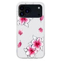 For iPhone 18 Pro Max / 17 Pro Max Case Soft TPU Pattern Printing Phone Cover - Cherry Blossom