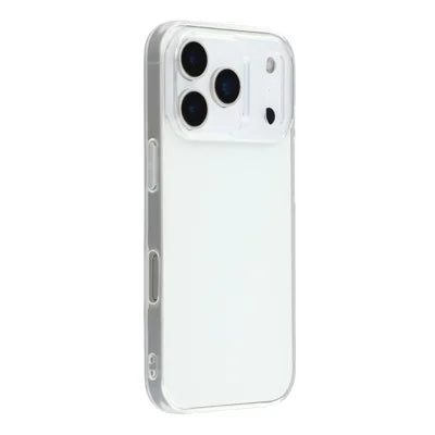 For iPhone 18 Pro Max / 17 Pro Max Case Watermark-Free 2.0mm Clear Phone TPU Cover