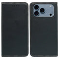 For iPhone 18 Pro Max / 17 Pro Max Case Wallet RFID Blocking Leather Phone Cover Strong Magnetic Closure - Black