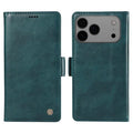 YIKATU For iPhone 18 Pro Max / 17 Pro Max Case  YK-007 Litchi Texture PU Leather Wallet Phone Cover - Blue