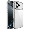 For iPhone 18 Pro Max / 17 Pro Max Case PC + TPU Dropproof Transparent Phone Cover