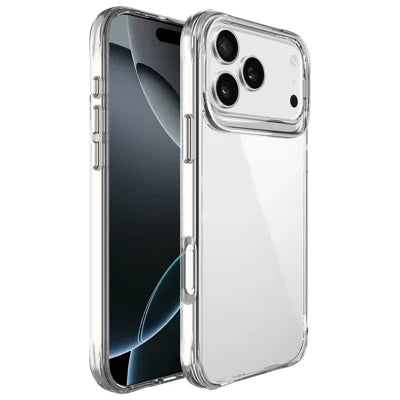 For iPhone 18 Pro Max / 17 Pro Max Case PC + TPU Dropproof Transparent Phone Cover