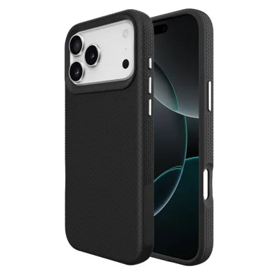 For iPhone 18 Pro Max / 17 Pro Max Case Compatible with MagSafe Protective TPU+PC Phone Cover - Black
