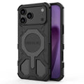 BIBERCAS J-16 Series For iPhone 18 Pro Max / 17 Pro Max Case Compatible with MagSafe Anti Drop TPU + PC Phone Cover - Black