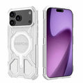 BIBERCAS J-16 Transparent Series For iPhone 18 Pro Max / 17 Pro Max Case Compatible with MagSafe TPU + PC Phone Cover - Transparent