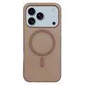 For iPhone 18 Pro Max / 17 Pro Max Case Compatible with MagSafe Precise Cutouts Matte PC Phone Cover - Desert Gold