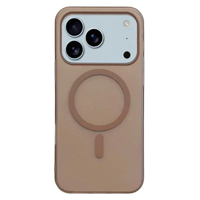 For iPhone 18 Pro Max / 17 Pro Max Case Compatible with MagSafe Precise Cutouts Matte PC Phone Cover - Desert Gold