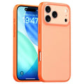 For iPhone 18 Pro Max / 17 Pro Max Case Skin Feel Frosted PC + TPU Protective Phone Cover - Orange