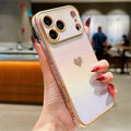 For iPhone 18 Pro Max / 17 Pro Max Magnetic Case TPU Dazzling Color Electroplated Phone Back Cover - Purple