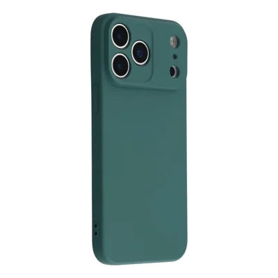 AMORUS For iPhone 18 Pro Max / 17 Pro Max Case Precise Cutouts TPU Fiber Lining Shockproof Phone Cover - Army Green