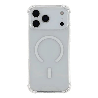 For iPhone 18 Pro Max / 17 Pro Max Case Compatible with MagSafe 1.5mm Shockproof Clear Phone Back Cover