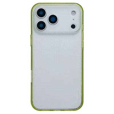 For iPhone 18 Pro Max / 17 Pro Max Case 3 in 1 Clear Shockproof TPU PC Phone Back Cover - Green