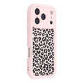 For iPhone 18 Pro Max / 17 Pro Max Case Leopard Print TPU Shockproof Phone Cover - Pink