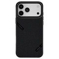 ABEEL CF-Lyocell Series For iPhone 18 Pro Max / 17 Pro Max Case Compatible with MagSafe Microfiber + PC + E-TPU Phone Cover - No.1