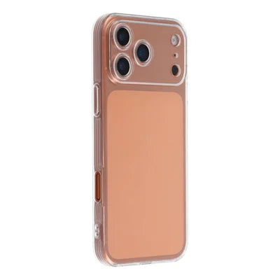 For iPhone 18 Pro Max / 17 Pro Max Case Shockproof 1.5mm Thickness Clear TPU Phone Cover