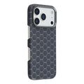 For iPhone 18 Pro Max / 17 Pro Max Magnetic Case Honeycomb Texture Aramid Fiber Phone Cover