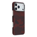 For iPhone 18 Pro Max / 17 Pro Max Magnetic Case Camouflage Pattern Aramid Fiber Phone Cover with Metal Lens Frame