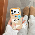 For iPhone 18 Pro Max / 17 Pro Max Silicone Case Cute Balloon Dog Design Shockproof Phone Back Cover
