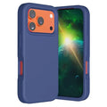 For iPhone 18 Pro Max / 17 Pro Max Case Shockproof EVA Phone Back Cover - Navy Blue