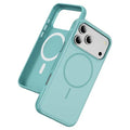 For iPhone 18 Pro Max / 17 Pro Max Case Compatible with MagSafe PC + TPU Anti-Slip Side Edge Phone Cover - Baby Blue