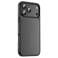 For iPhone 18 Pro Max / 17 Pro Max Case PC + TPU Phone Cover Airbag Protection - Black