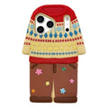 For iPhone 18 Pro Max / 17 Pro Max Case Cute Sweater Design Shockproof Silicone Phone Back Cover