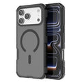 For iPhone 18 Pro Max / 17 Pro Max Magnetic Case Matte Skin Touch TPU PC Anti Drop Phone Cover Compatible with MagSafe - Black