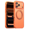 Bulk Purchasing For iPhone 18 Pro Max / 17 Pro Max Case TPU PC Rotating Kickstand Magnetic Phone Cover Compatible with MagSafe - Orange