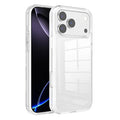 For iPhone 18 Pro Max / 17 Pro Max Clear Phone Case TPU PC Shockproof Anti Drop Protection Cover - Transparent