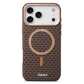 ESEBLE For iPhone 18 Pro Max / 17 Pro Max Magnetic Case TPU + PU Leather Phone Cover Compatible with Magsafe - Dark Brown