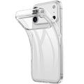 For iPhone 18 Pro Max / 17 Pro Max Case Anti-Fingerprint Crystal Clear TPU Phone Cover - Transparent
