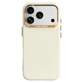 ABEEL For iPhone 18 Pro Max  /  17 Pro Max Magnetic Case Liquid Silicone Skin Feel PC Phone Cover - Yellow