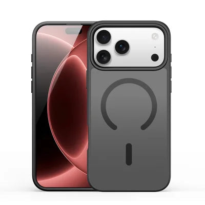  DUX DUCIS for iPhone 17 Pro Max / iPhone 18 Pro Max Yind Series Case TPU + PC Matte Phone Cover Compatible with MagSafe - Black