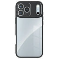 For iPhone 18 Pro Max / 17 Pro Max Case TPU + PC Shockproof Phone Cover - Transparent