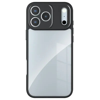For iPhone 18 Pro Max / 17 Pro Max Case TPU + PC Shockproof Phone Cover - Transparent