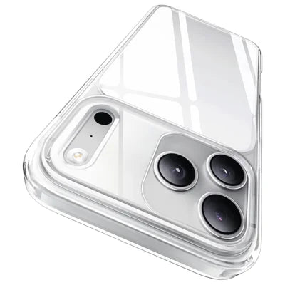 CASEKOO for iPhone 18 Pro Max / 17 Pro Max Case PC + TPU Clear Anti-Yellowing Phone Cover - Transparent