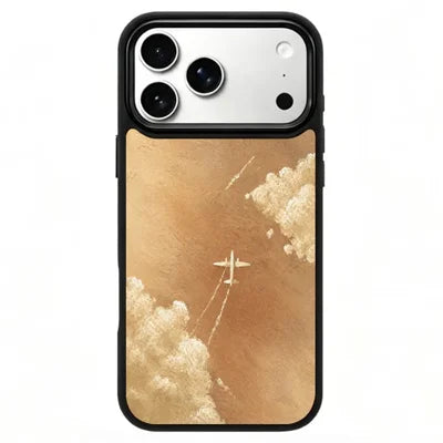 For iPhone 18 Pro Max / 17 Pro Max Magnetic Case Five Elements Series UV Pattern Printing PC + Silicone Phone Cover (C) - T00024
