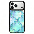 For iPhone 18 Pro Max / 17 Pro Max Magnetic Case Sweet Garden Art Series UV Pattern Print PC + Silicone Phone Cover - ZX0056