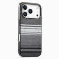 For iPhone 18 Pro Max / 17 Pro Max Magnetic Case PU Leather + PC + TPU Gradient Phone Cover - Black
