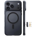 TORRAS Guardian-Mag Series for iPhone 18 Pro Max / 17 Pro Max Magnetic Case Skin-Touch Matte PC + TPU Phone Cover - Black