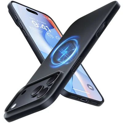 TORRAS OriginFit-Mag Series For iPhone 18 Pro Max / 17 Pro Max Case Compatible with MagSafe Hard PC Shockproof Phone Cover - Black
