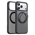 TORRAS Ostand O1 Guardian Series for iPhone 18 Pro Max / 17 Pro Max Magnetic Case Rotating Kickstand TPU + PC Phone Cover - Black