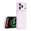 For iPhone 18 Pro Max / 17 Pro Max Case Compatible with MagSafe Precise Cutouts PC + Liquid Silicone Phone Cover - Purple