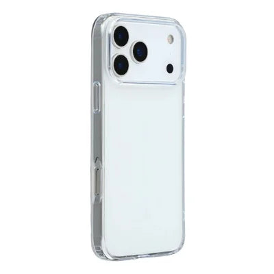 MUTURAL for iPhone 18 Pro Max / 17 Pro Max Case Rounded Edge TPU + PC Clear Phone Cover - Transparent