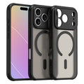 Bulk Purchasing for iPhone 18 Pro Max  /  17 Pro Max Magnetic Case Anti Drop Matte PC + TPU Phone Cover - Black