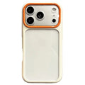 For iPhone 18 Pro Max / 17 Pro Max Case Transparent Back Shockproof TPU Precise Cutouts Phone Cover - White