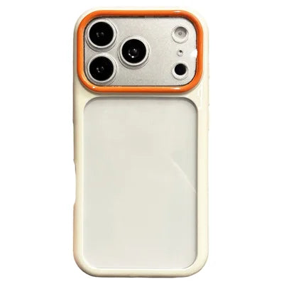 For iPhone 18 Pro Max / 17 Pro Max Case Transparent Back Shockproof TPU Precise Cutouts Phone Cover - White