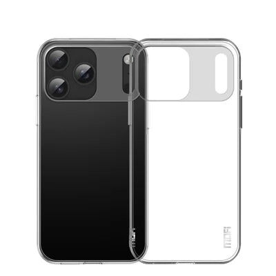  MOFI for iPhone 18 Pro Max Clear Phone Case  Ultra-Thin TPU Phone Back Cover - Transparent