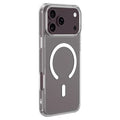 LEREACH TOC Series for iPhone 18 Pro Max / 17 Pro Max Magnetic Case TPU + Acrylic Phone Cover - Transparent